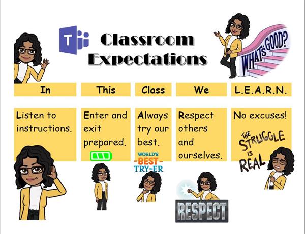 Classroom Expectations